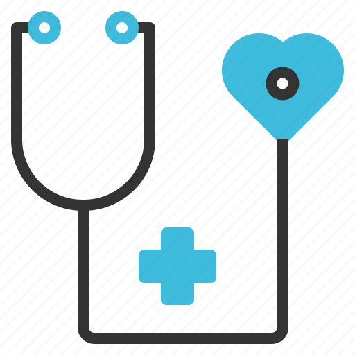 Diagnosis, doctor, hearth, medical, stethoscope icon - Download on Iconfinder