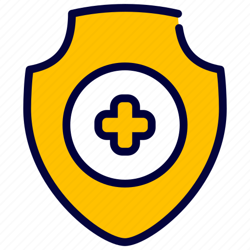 Healthcare, insurance, medical, protection, safety, shield icon - Download on Iconfinder