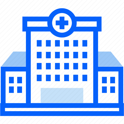 Hospital, clinic, ambulance, location, contact, medicine, building icon - Download on Iconfinder