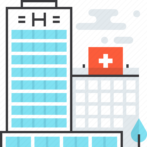 Ambulance, building, clinic, construction, emergency, hospital, medicine icon - Download on Iconfinder