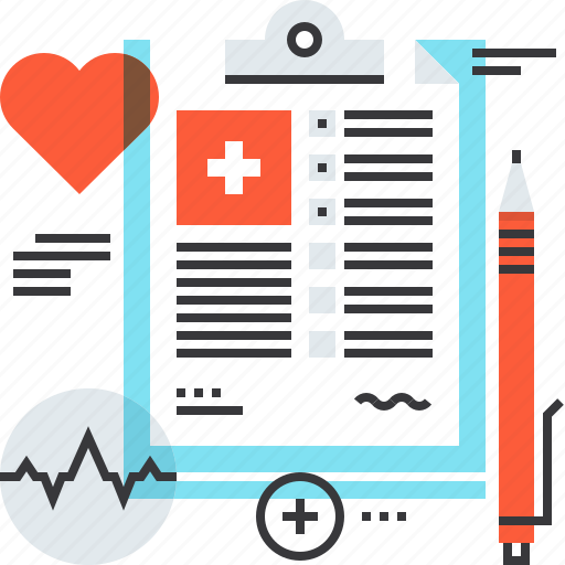 Clipboard, document, medical, prescription, record, report, test icon - Download on Iconfinder