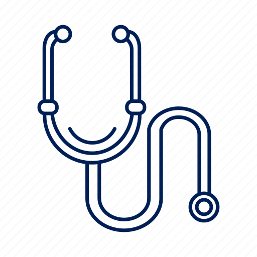 Healthcare, medicine, stethoscope, heart beat checking, medical, treatment, emergency icon - Download on Iconfinder