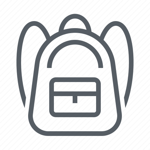 Backpack, bag, baggage, luggage, tourism, travel icon - Download on Iconfinder