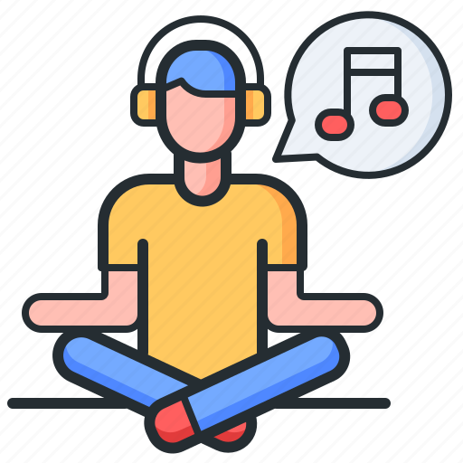 Meditation, yoga, calmness, relaxation music icon - Download on Iconfinder