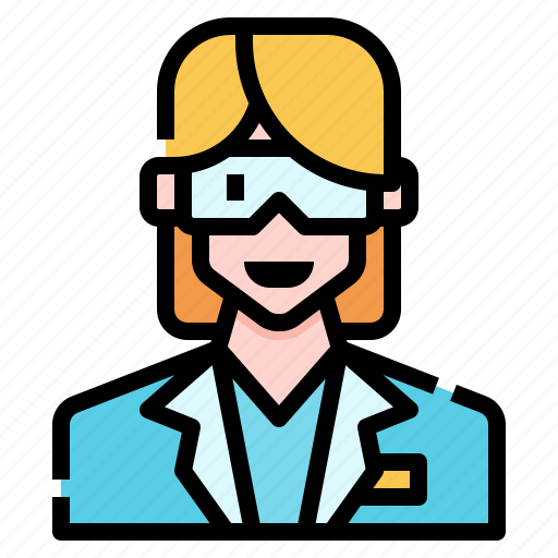 Avatar, doctor, profession, scientist, user, woman icon - Download on Iconfinder