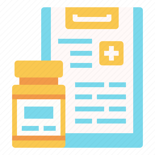 Drug, medication, medicine, pharmacy, pill, report icon - Download on Iconfinder