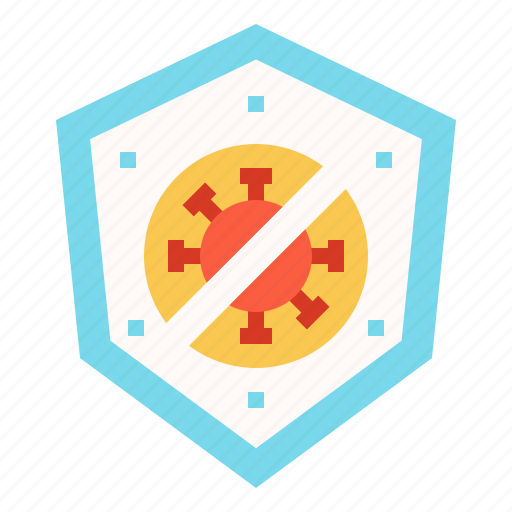 Anti, bacteria, biology, no, protection, shield, virus icon - Download on Iconfinder