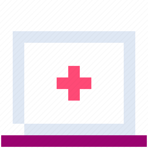Health, hospital, laptop, macbook, medical, mercury, online icon - Download on Iconfinder