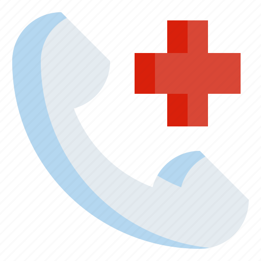 Cross, emergency, hotline, medical, phone, hospital icon - Download on Iconfinder