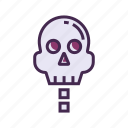 death, head, skeleton, skull