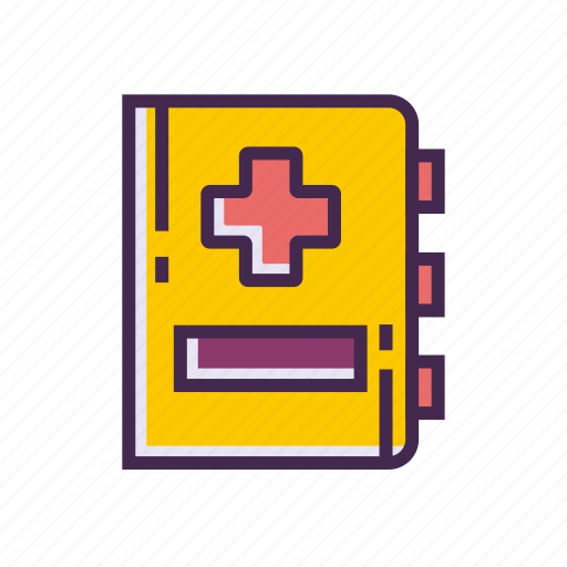 Folder, journal, medical, records, report icon - Download on Iconfinder