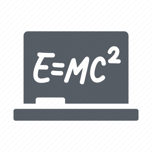 Blackboard, emc2, formula, science, study icon - Download on Iconfinder