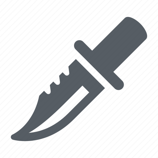 Blade, hunting, knife, sharp, tool, weapon icon - Download on Iconfinder