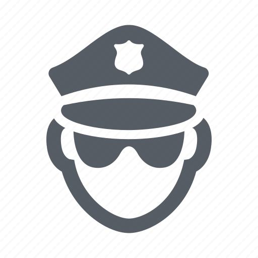 Head, law, officer, police, security, uniform icon - Download on Iconfinder