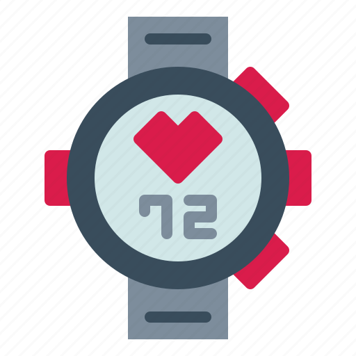 Hearth, rate, training, watch icon - Download on Iconfinder