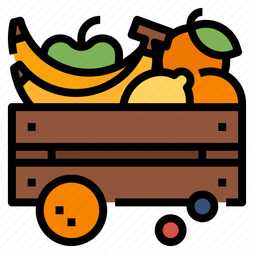Apple, banana, basket, fruits, orange icon - Download on Iconfinder