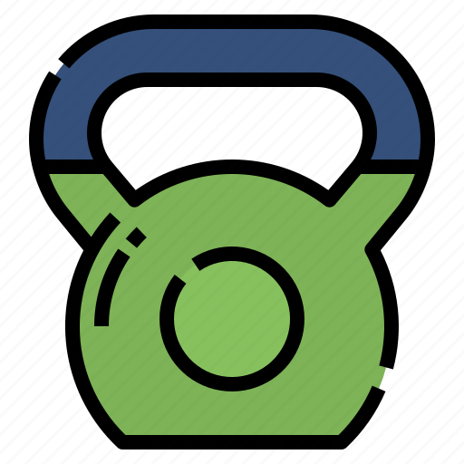 Exercises, gym, kettlebell, weight, workout icon - Download on Iconfinder