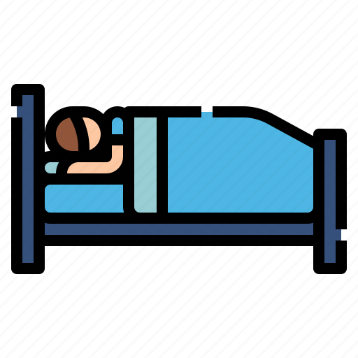 Bed, bedroom, rest, sleep, sleeping icon - Download on Iconfinder
