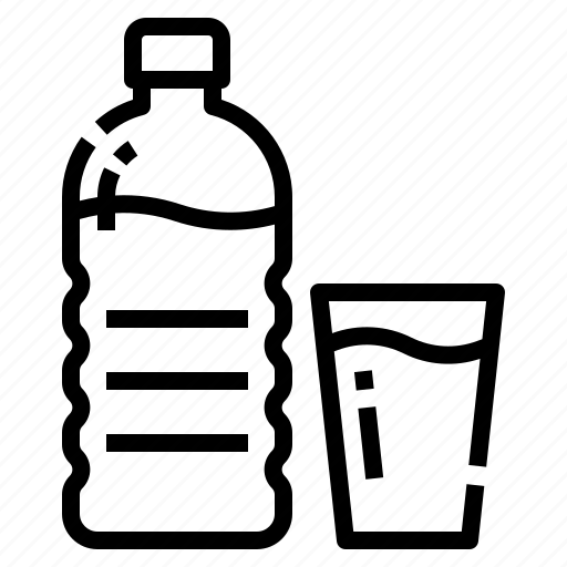 Bottle, drink, drinking, glass, water icon - Download on Iconfinder