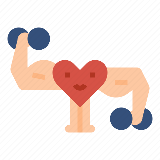 Healthy, heart, medical, strong, wellness icon - Download on Iconfinder
