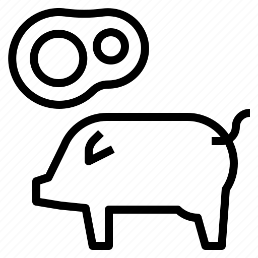 Pig, pork icon - Download on Iconfinder on Iconfinder