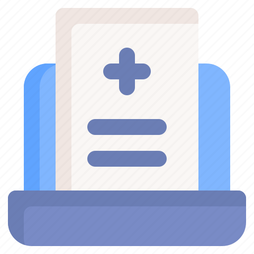 Report, medicine, clinic, data, hospital icon - Download on Iconfinder