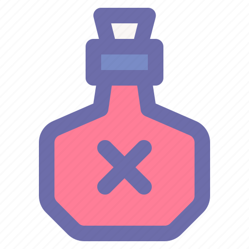 Potion, magic, bottle, alchemy, flask icon - Download on Iconfinder