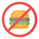 no fast food, no junk food, no food, fast food, burger, diet, prohibition