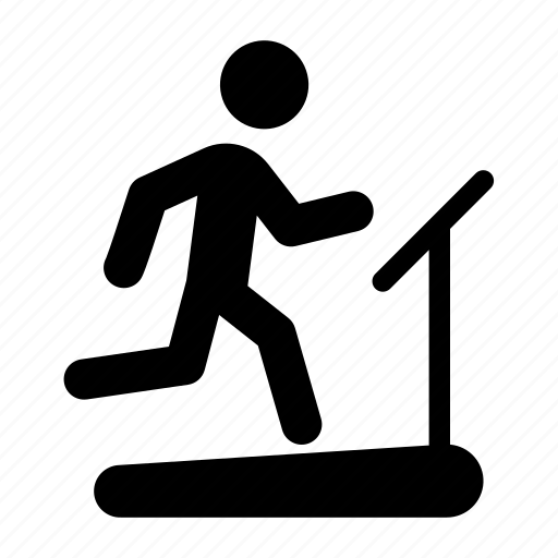 Healthy, exercise, treadmill, running, jogging icon - Download on Iconfinder