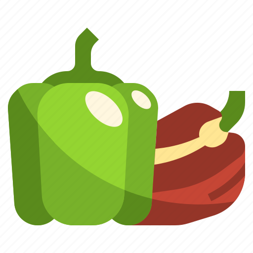 Ball, pepper, vegetable, food, healthy, nature icon - Download on Iconfinder