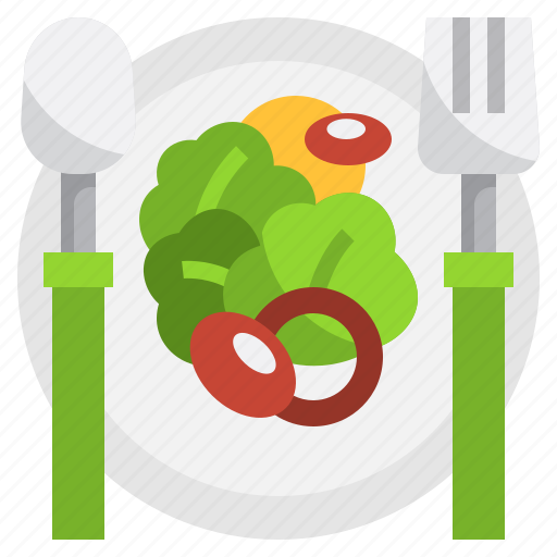 Salad, food, healthy, vegetable, lunch icon - Download on Iconfinder