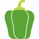 bell, pepper, vegetable, green, healthy, food