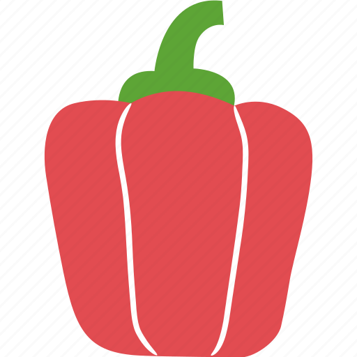 Bell, pepper, vegetable, red, healthy, food icon - Download on Iconfinder