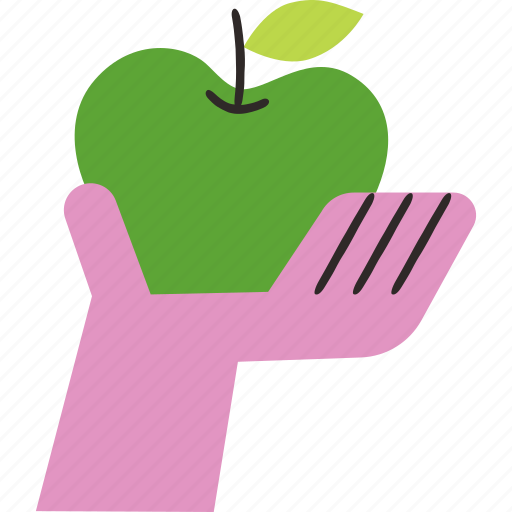 Green, apple, fruit, healthy, food icon - Download on Iconfinder