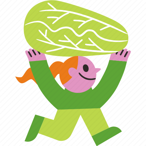 Vegetable, cabbage, healthy, food, girl icon - Download on Iconfinder