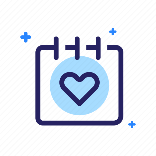 Healthy, life, heart, love, schedule, event, calendar icon - Download on Iconfinder