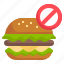 banned, fast, food, healthcare, medical, junk, burger 