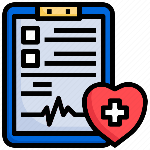 Health, check, patient, report, medical, history icon - Download on Iconfinder