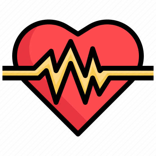 Pulse, heart, graph, frequency, medical icon - Download on Iconfinder
