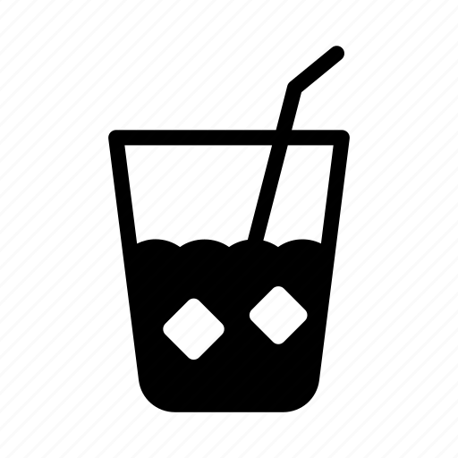 Drink, glass, juice, soda, straw icon - Download on Iconfinder