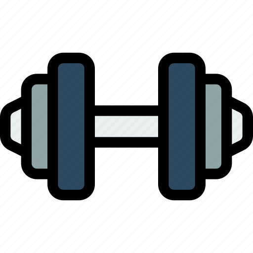 Gym, dumbbell, fitness, barbell icon - Download on Iconfinder