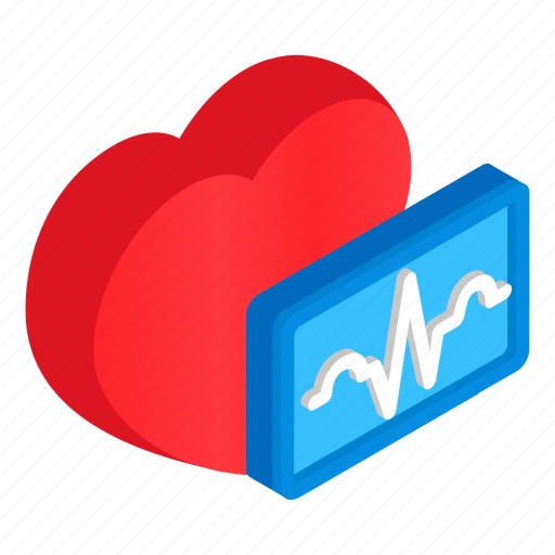 Blood, cardiology, disease, heart, isometric, laboratory, schedule icon - Download on Iconfinder