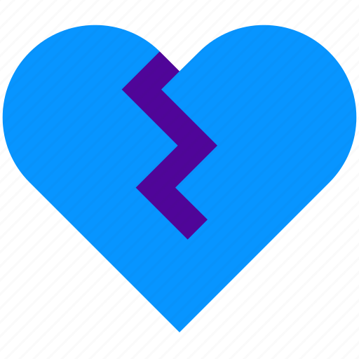 Break, broken, heart, hurt, injury, love, valentines icon - Download on Iconfinder
