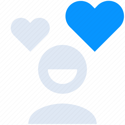 Heart, in, love, smiley icon - Download on Iconfinder