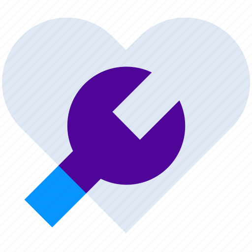 Heart, love, settings icon - Download on Iconfinder