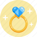 diamond ring, heart, ring, promise ring, romance, engagement ring, romantic