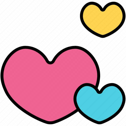 Hearts, loving, lover, romance, heart, love, valentine icon - Download on Iconfinder