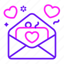 romance, wedding, valentine, heart, love, mail, letter