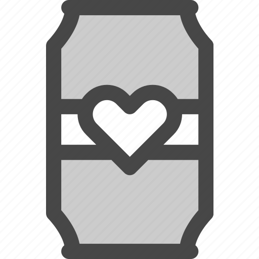 Beer, beverage, can, drink, favorite, heart, love icon - Download on Iconfinder