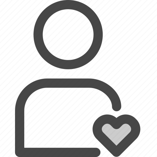 Favorite, heart, love, passion, person, user, valentine icon - Download on Iconfinder